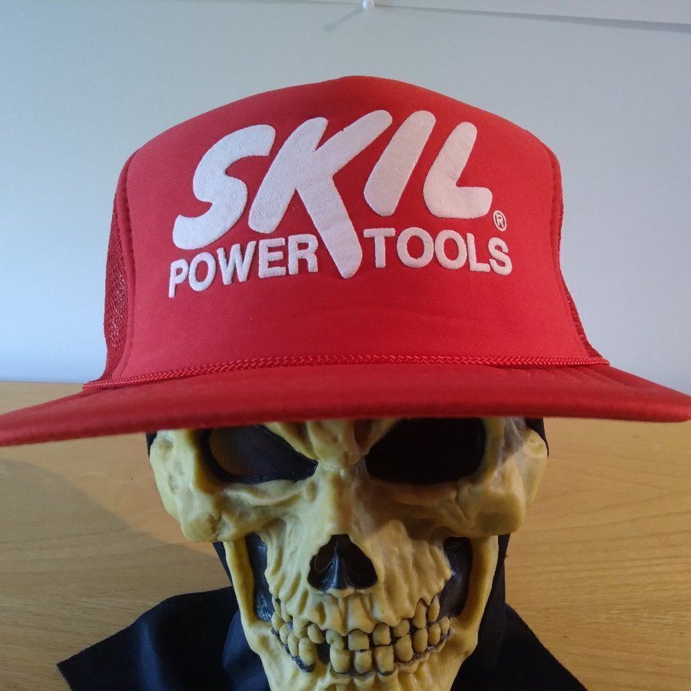 Deadstock Vintage SKIL Power Tools Rope Snap Back Trucker Hat